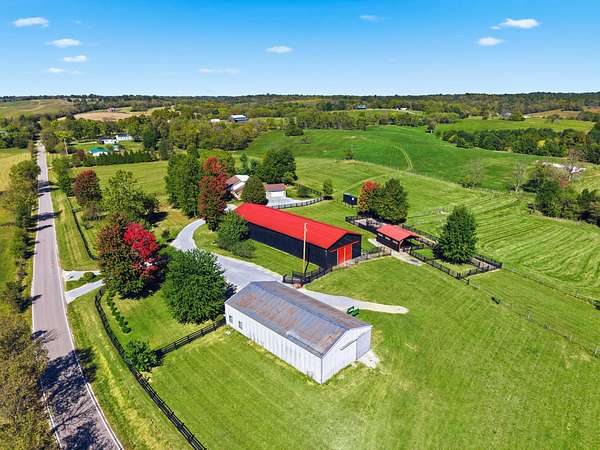 103 Acres of Agricultural Land with Home for Sale in Cynthiana, Kentucky