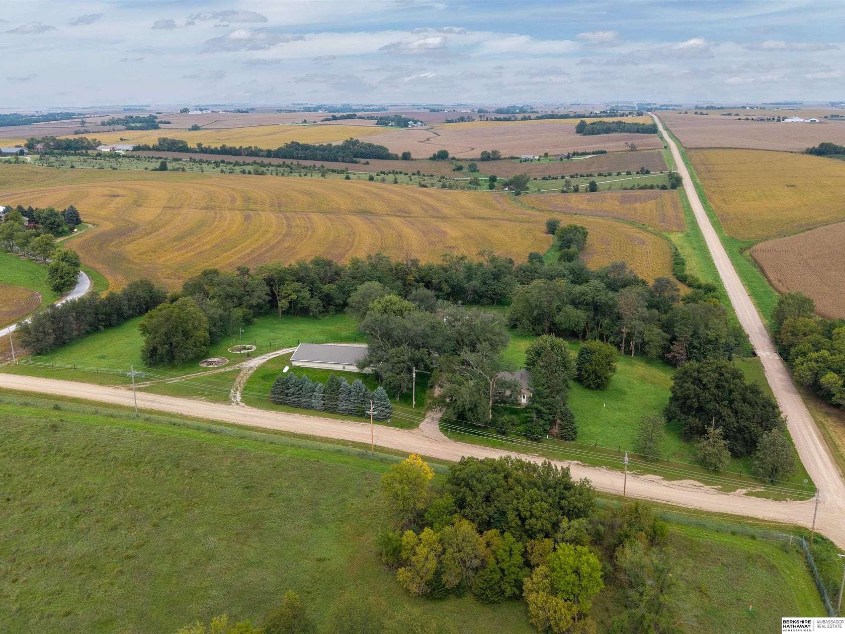 6.18 Acres of Land with Home for Sale in Yutan, Nebraska