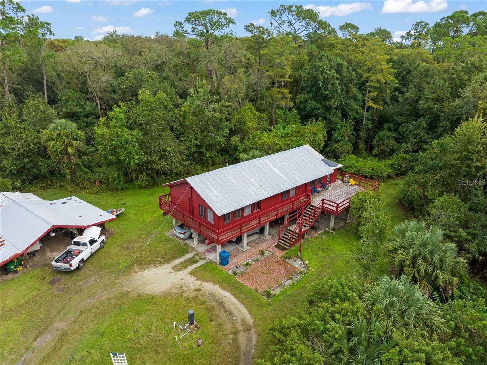 3.1 Acres of Land with Home for Sale in New Smyrna Beach, Florida