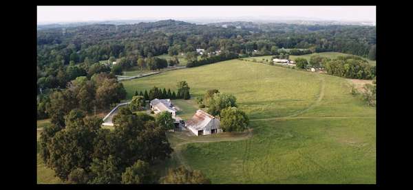 162 Acres of Agricultural Land with Home for Sale in Spring Hill, Tennessee