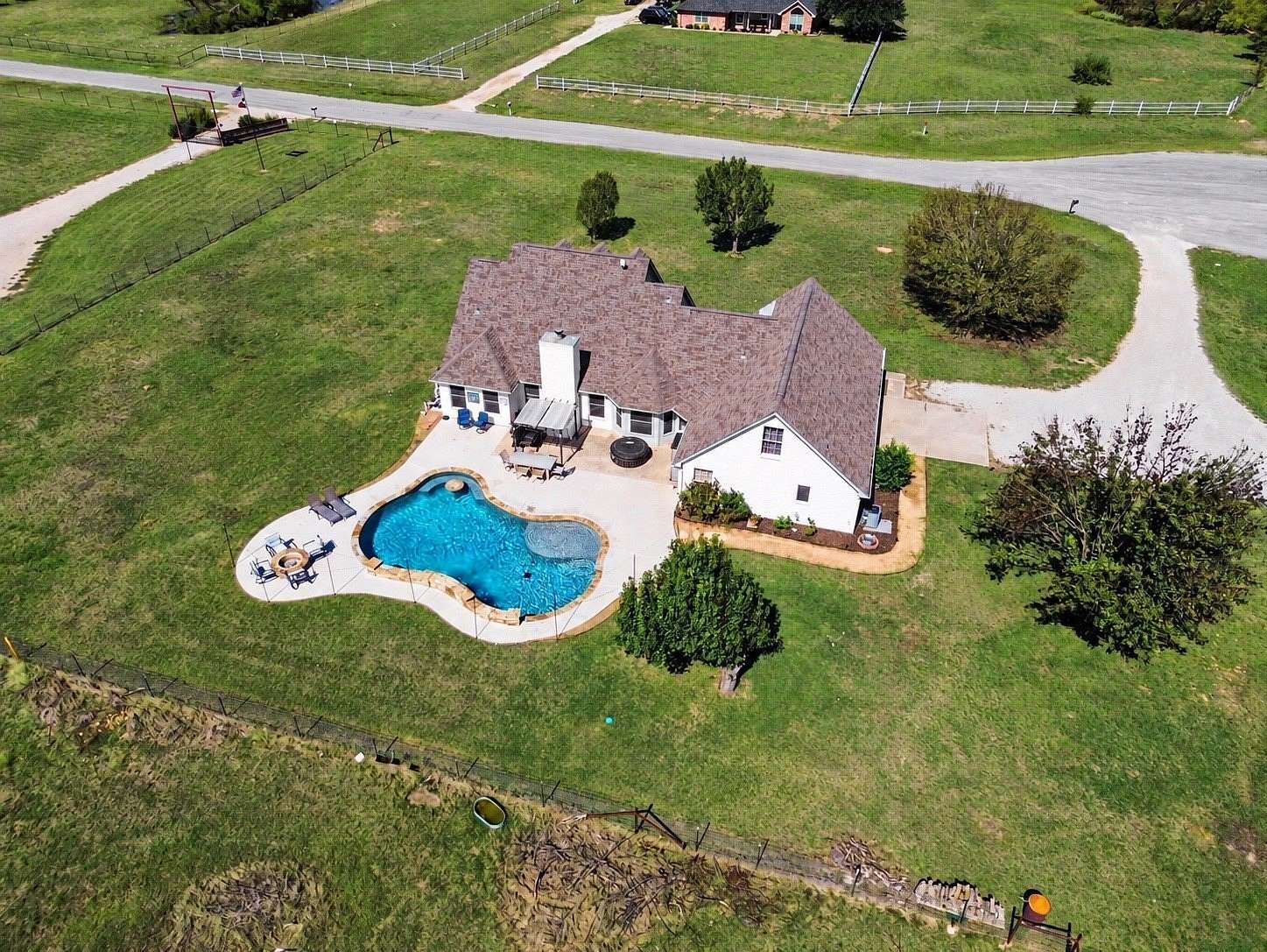 2.55 Acres of Land with Home for Sale in Paradise, Texas