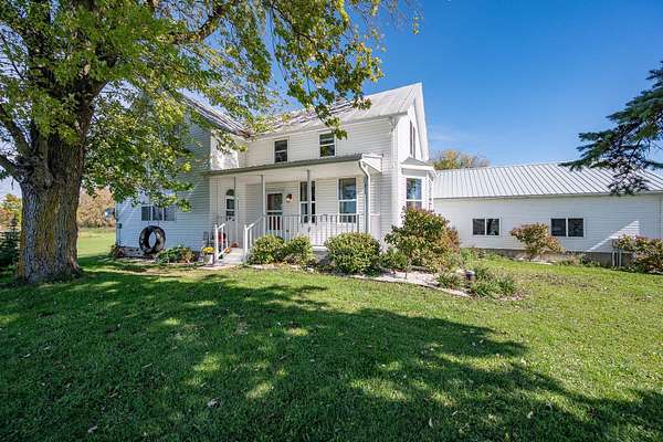24.4 Acres of Land with Home for Sale in St. Cloud, Wisconsin