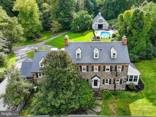 14.7 Acres of Land with Home for Sale in Hydes, Maryland