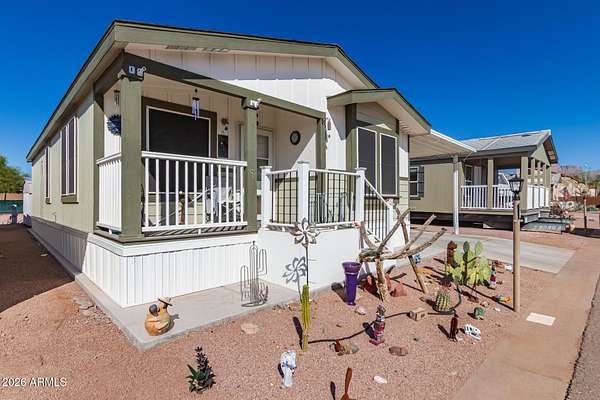 5 Acres of Land with Home for Sale in Apache Junction, Arizona