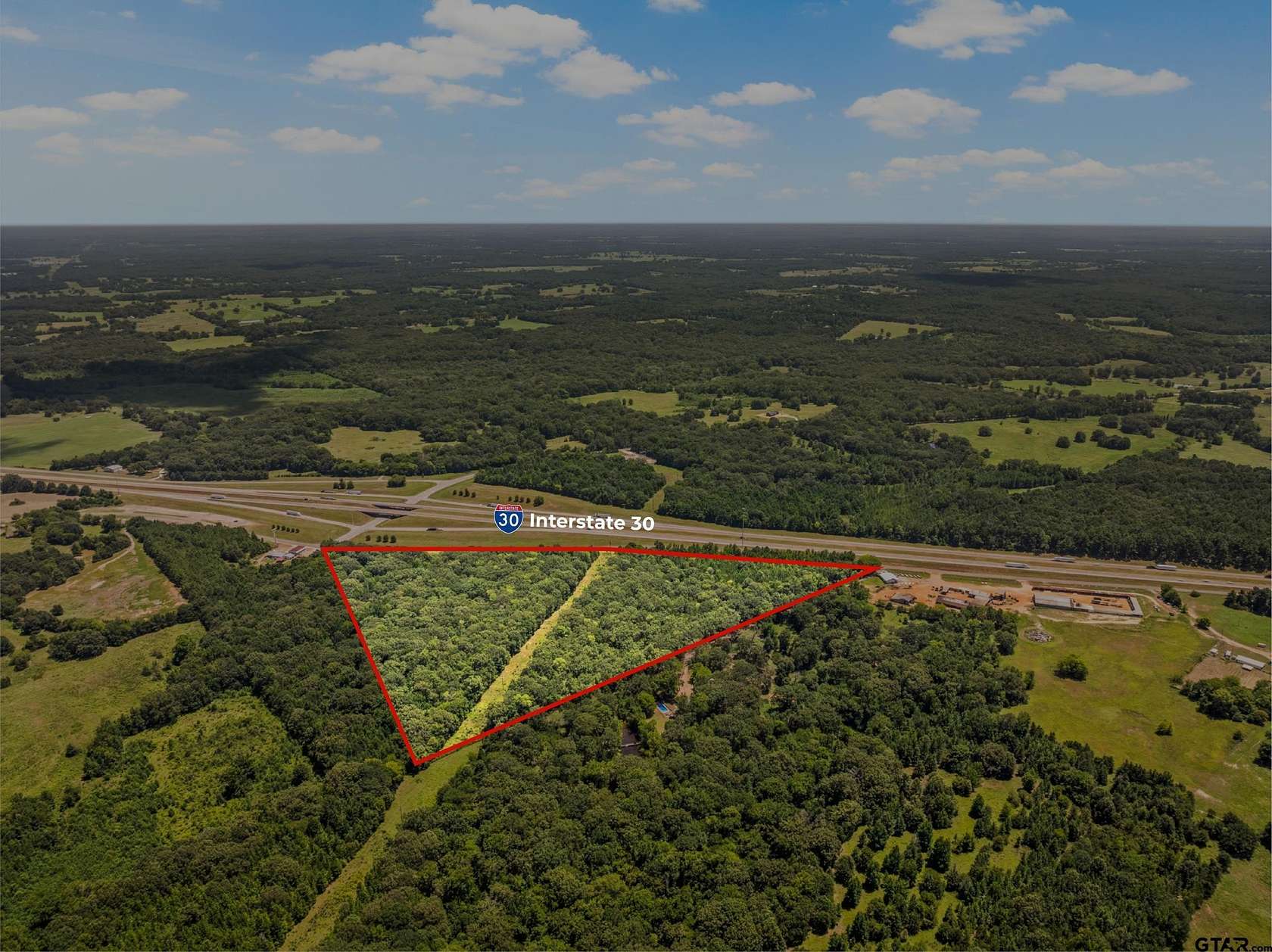 21.7 Acres of Mixed-Use Land for Sale in Cookville, Texas
