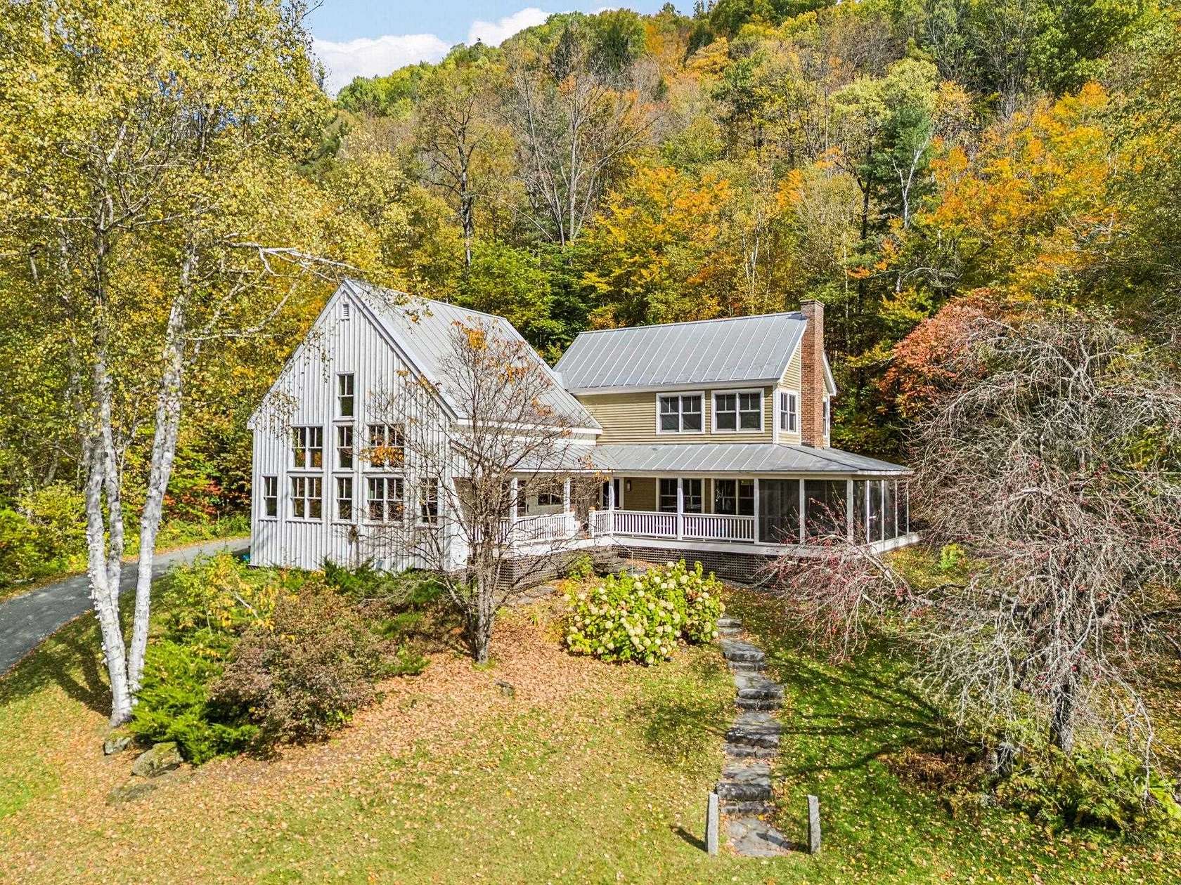 4.13 Acres of Land with Home for Sale in Barnard, Vermont