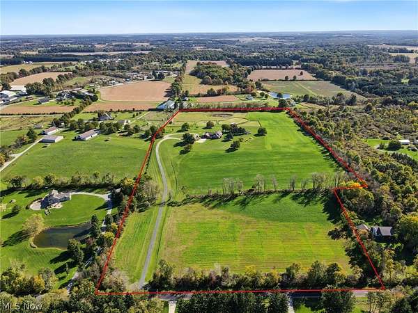 26 Acres of Land with Home for Sale in New Springfield, Ohio