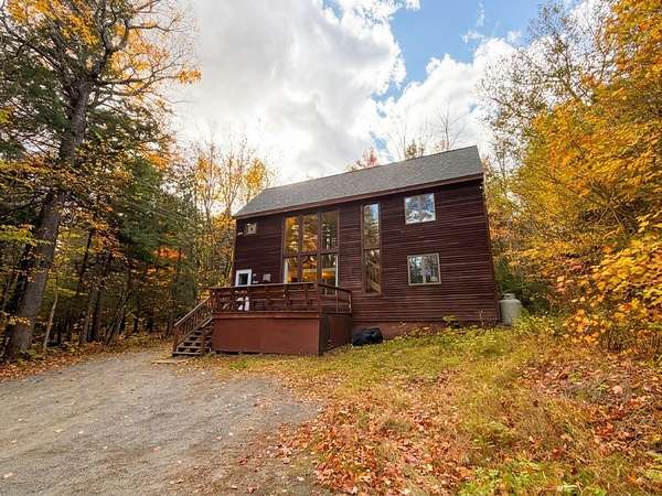 2.6 Acres of Land with Home for Sale in Carrabassett Valley Town, Maine