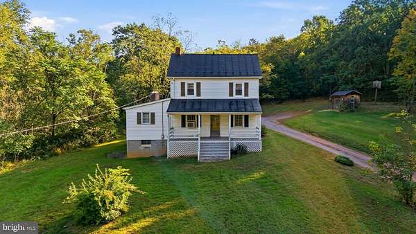 16.5 Acres of Recreational Land with Home for Sale in Winchester, Virginia