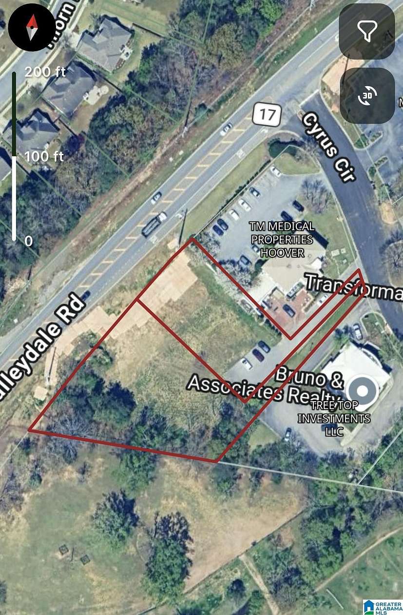 1.13 Acres of Commercial Land for Sale in Birmingham, Alabama