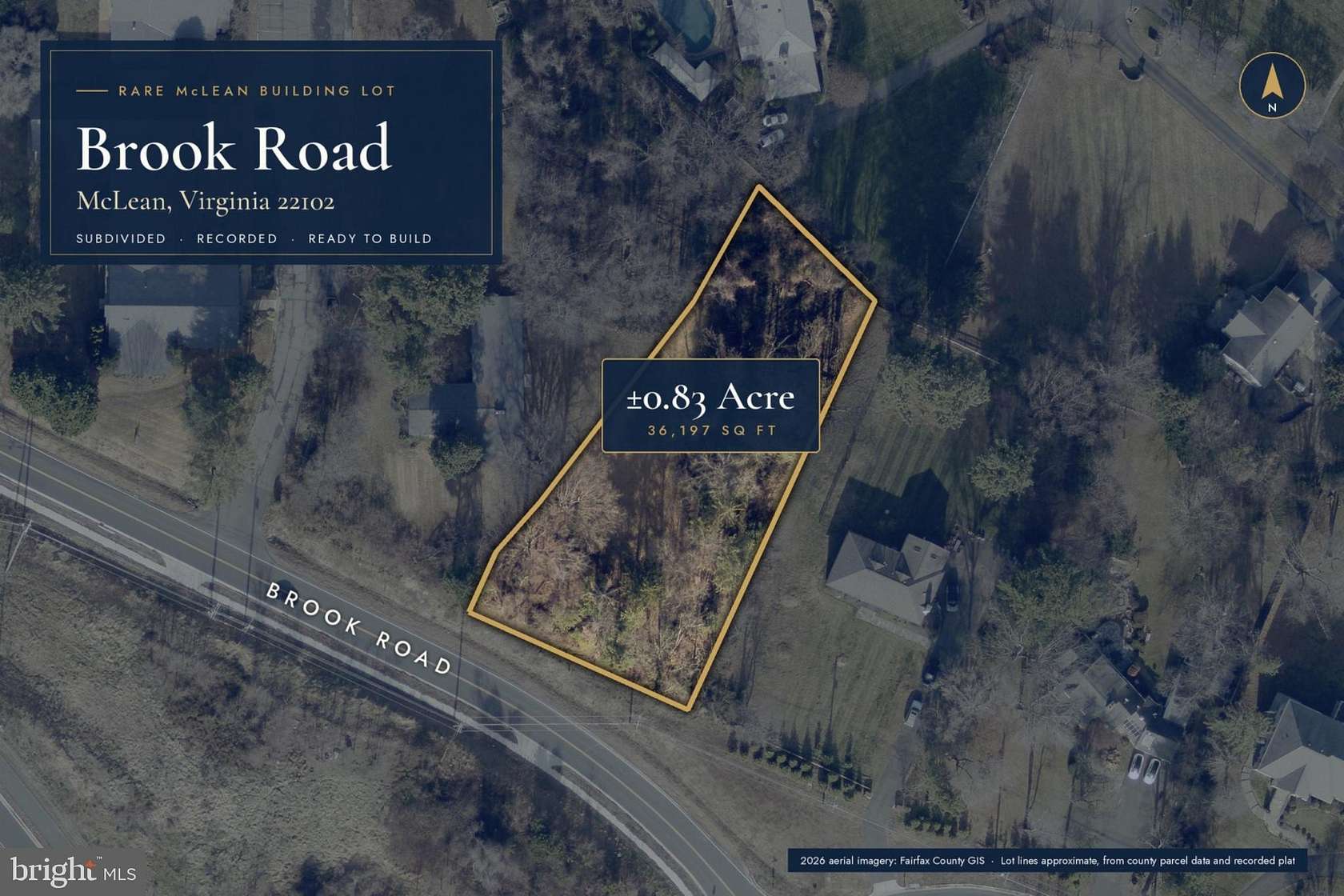 0.83 Acres of Residential Land for Sale in McLean, Virginia