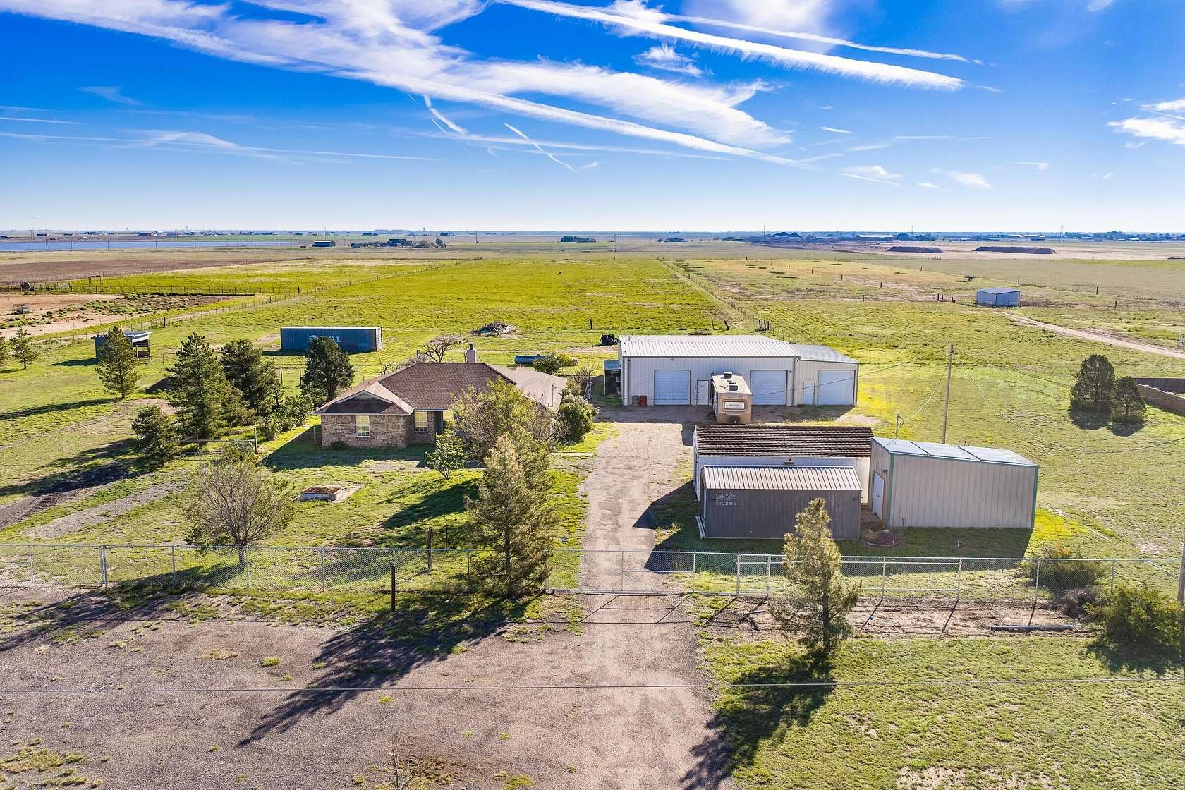 12 Acres of Land with Home for Auction in Amarillo, Texas