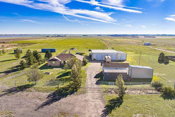 12 Acres of Land with Home for Auction in Amarillo, Texas