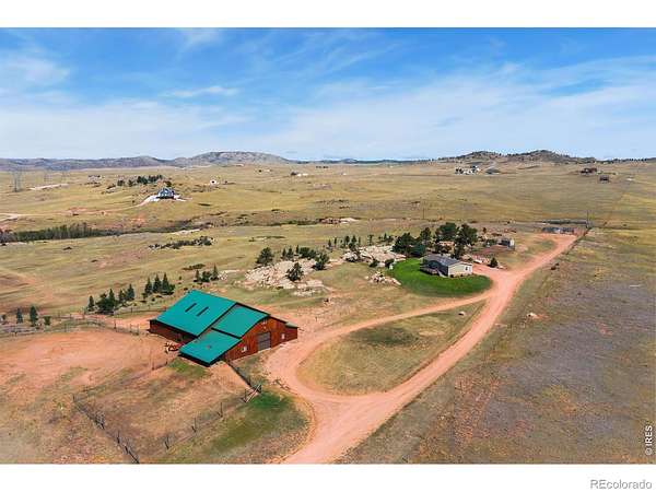 43.8 Acres of Land with Home for Sale in Livermore, Colorado
