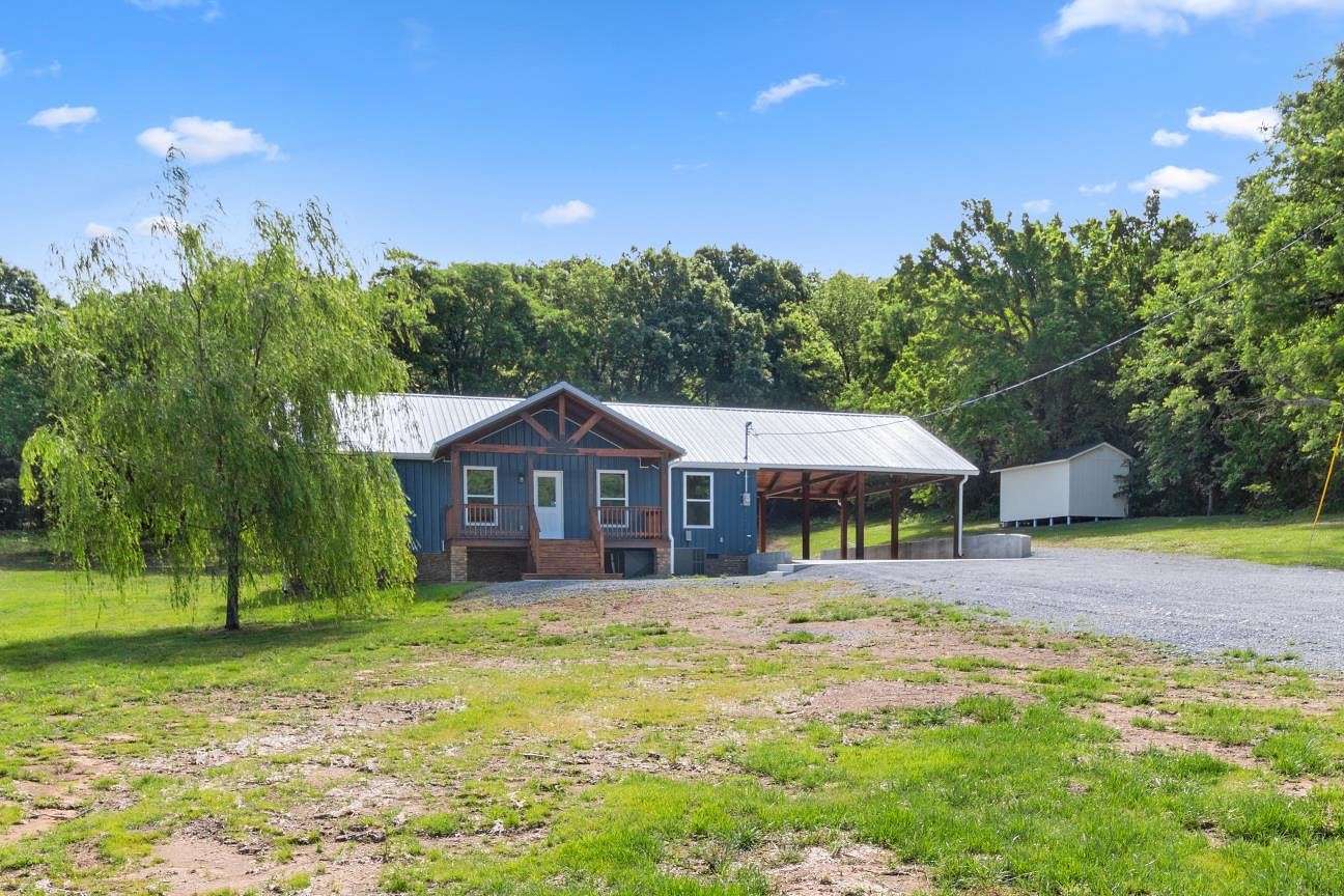 28.3 Acres of Land with Home for Auction in Petersburg, Tennessee