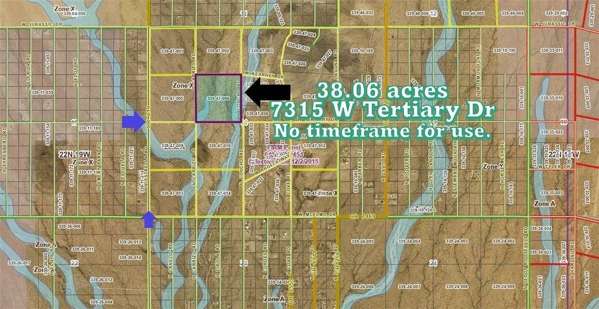 38 Acres of Land for Sale in Golden Valley, Arizona