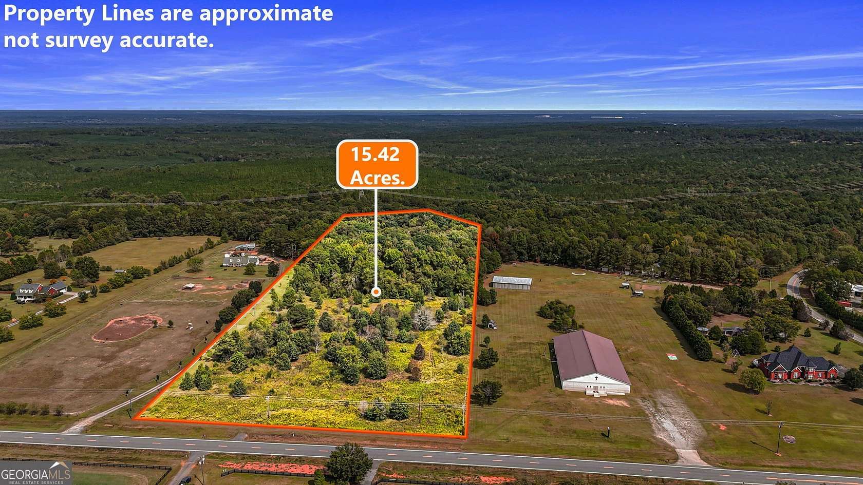 15.4 Acres of Land for Sale in Byron, Georgia