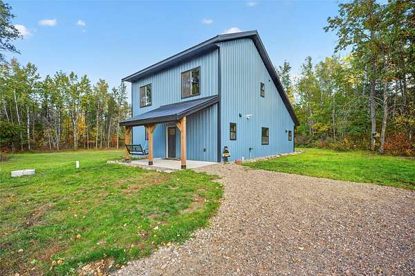 9.73 Acres of Land with Home for Sale in Trego, Wisconsin