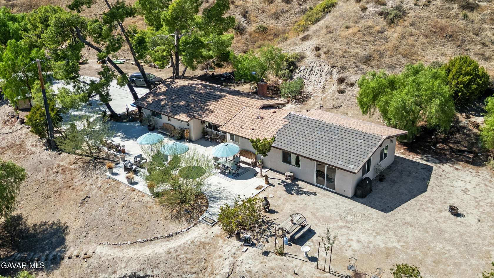 4.9 Acres of Land with Home for Sale in Canyon Country, California
