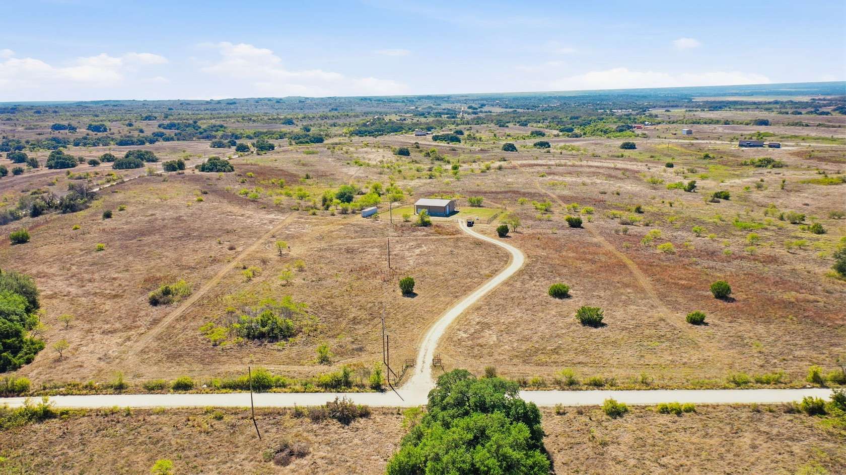 20 Acres of Recreational Land with Home for Sale in Dublin, Texas