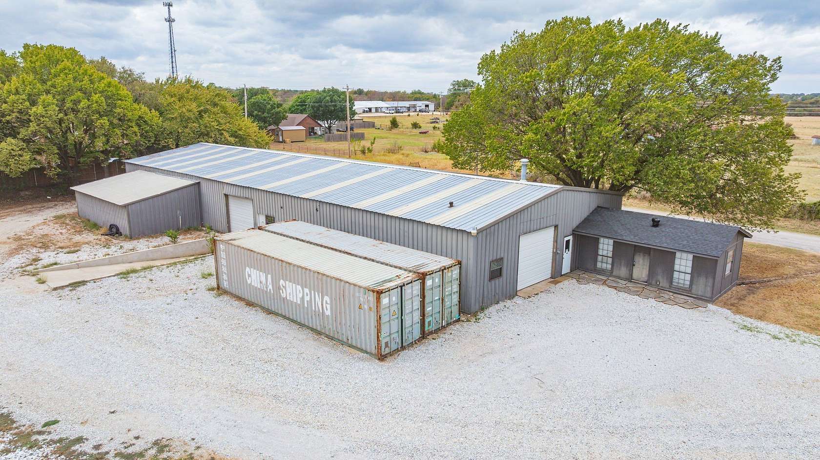 2.5 Acres of Improved Commercial Land for Sale in Pilot Point, Texas