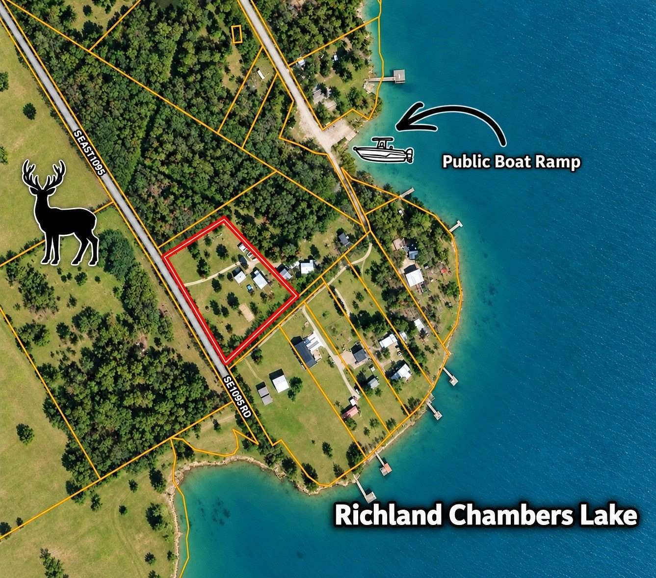 4 Acres of Land with Home for Sale in Corsicana, Texas