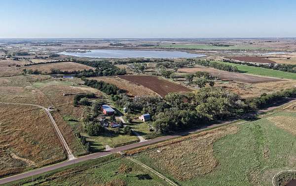 6.28 Acres of Land with Home for Sale in Courtland, Kansas