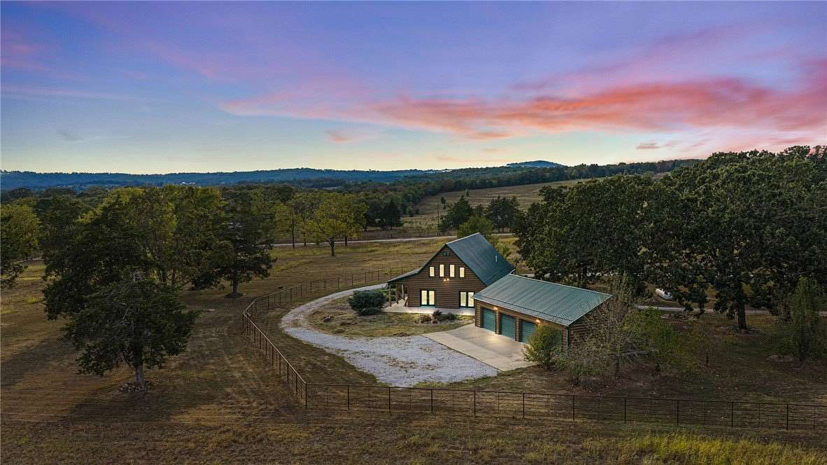 95 Acres of Recreational Land with Home for Sale in Omaha, Arkansas