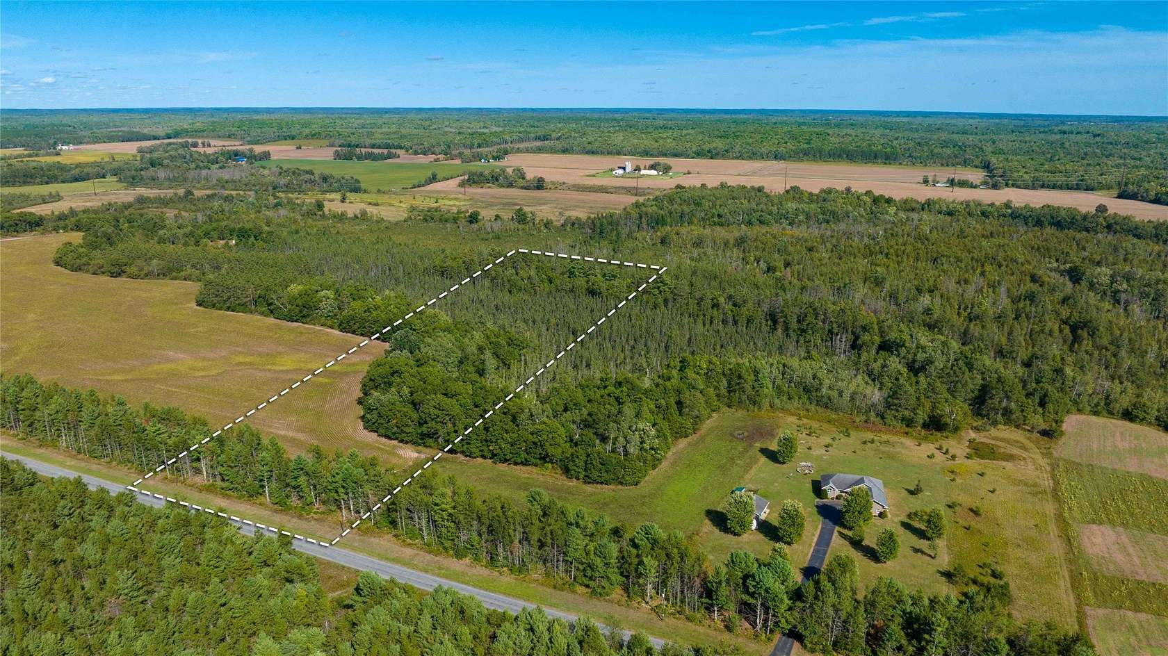 10 Acres of Land for Sale in Ladysmith, Wisconsin