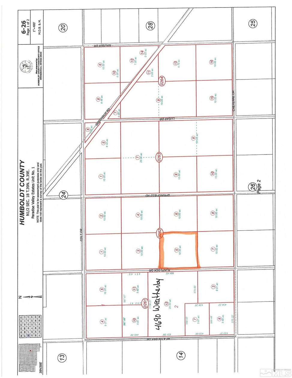 10 Acres of Residential Land for Sale in Winnemucca, Nevada
