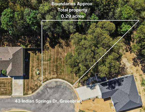 0.29 Acres of Residential Land for Sale in Greenbrier, Arkansas