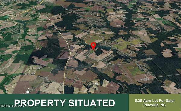 5.35 Acres of Residential Land for Sale in Pikeville, North Carolina
