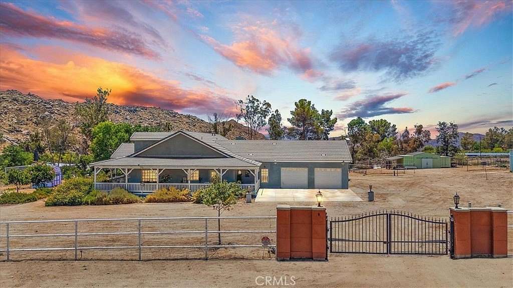 4.7 Acres of Land with Home for Sale in Hemet, California