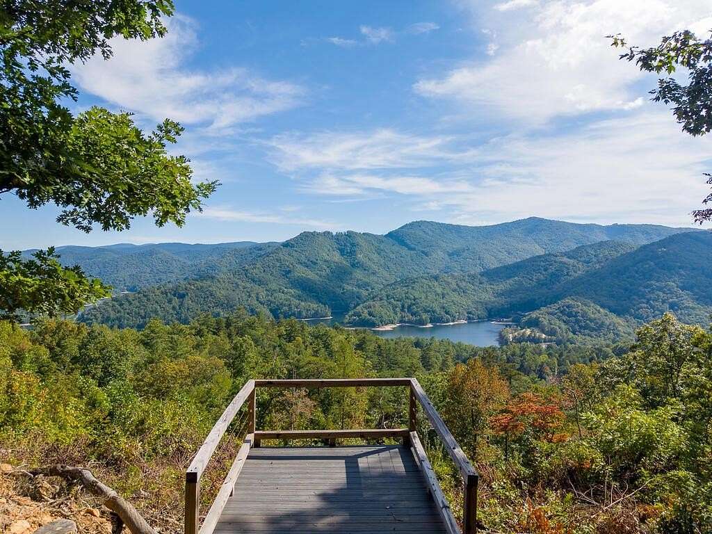 45.6 Acres of Recreational Land with Home for Sale in Tuckasegee, North Carolina