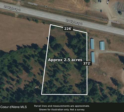2.5 Acres of Commercial Land for Sale in Bonners Ferry, Idaho