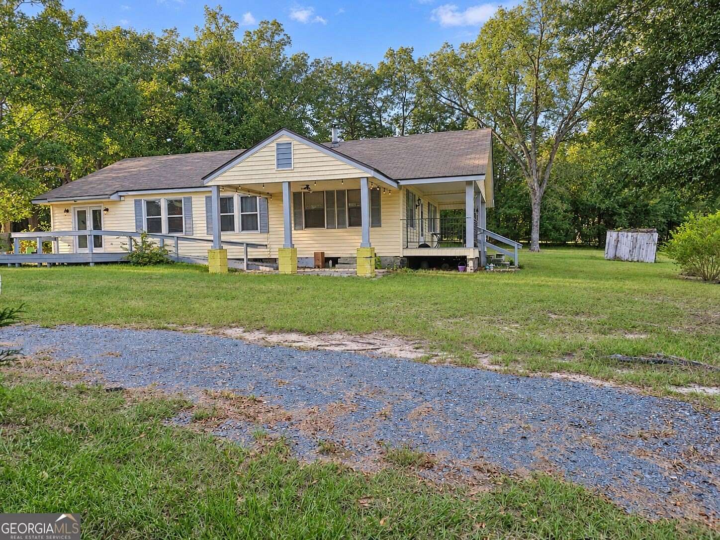 2 Acres of Land with Home for Sale in Box Springs, Georgia