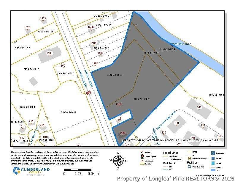 8.8 Acres of Commercial Land for Sale in Spring Lake, North Carolina