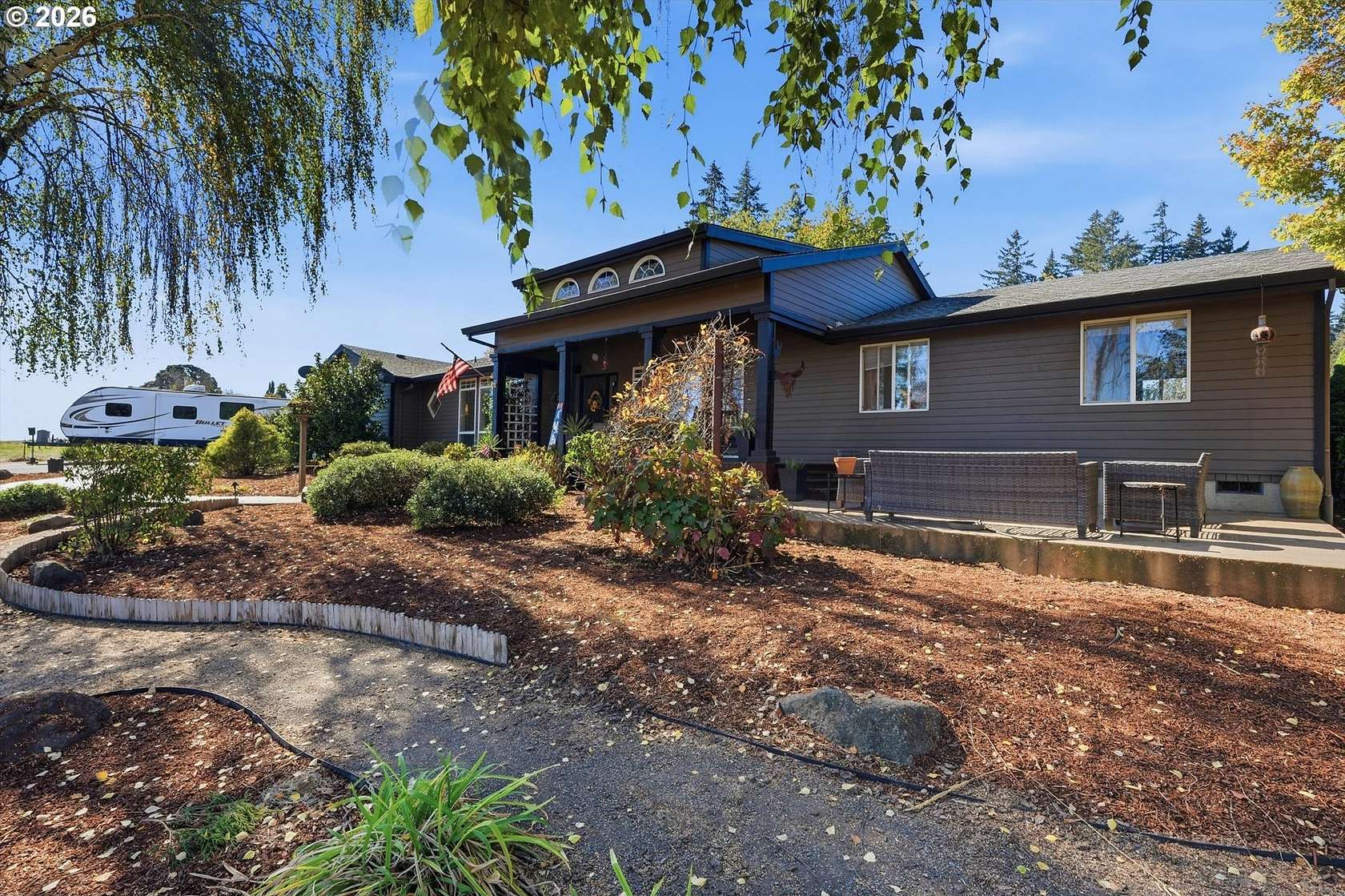 5.1 Acres of Land with Home for Sale in Yamhill, Oregon