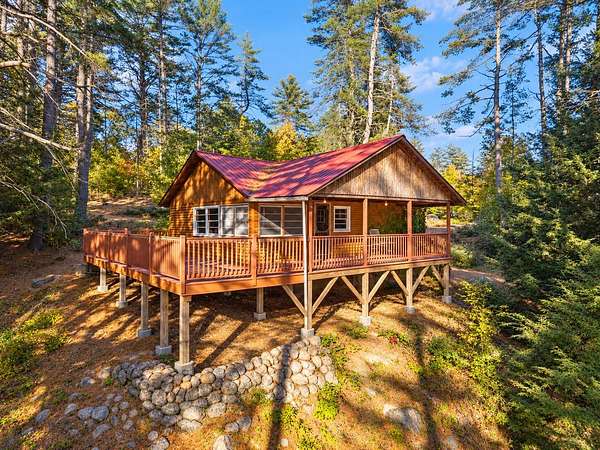 4 Acres of Land with Home for Sale in Denmark, Maine