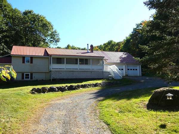 9.7 Acres of Land with Home for Sale in Vassalboro, Maine