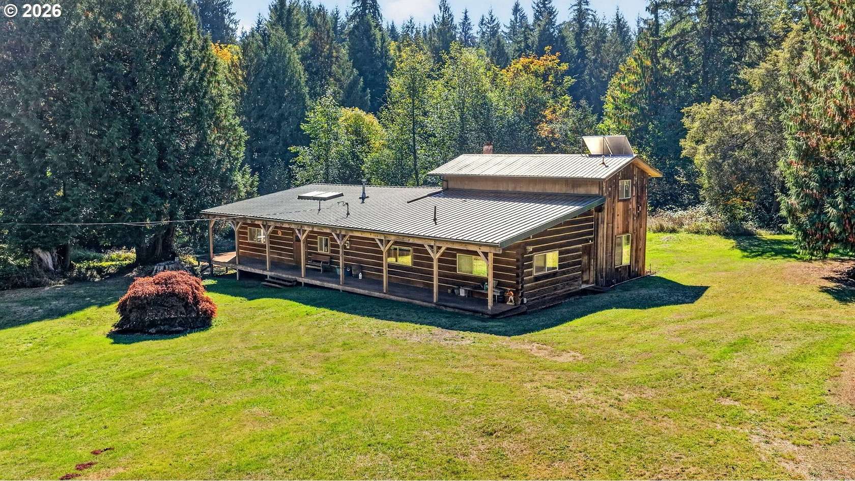 10 Acres of Land with Home for Sale in Mulino, Oregon