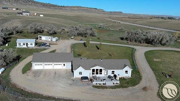 160 Acres of Land with Home for Sale in Fromberg, Montana