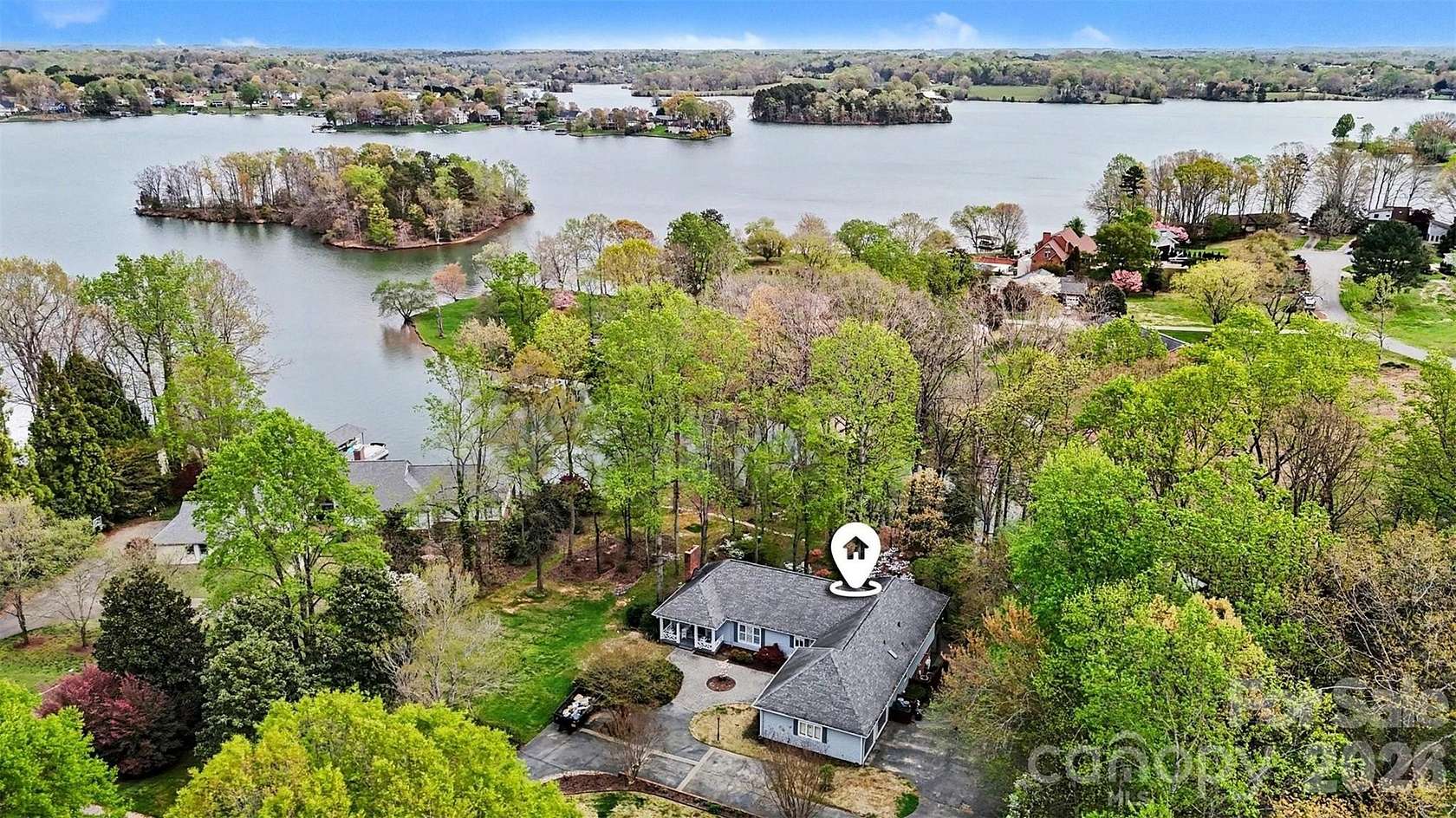 1.86 Acres of Land with Home for Sale in Shelby, North Carolina