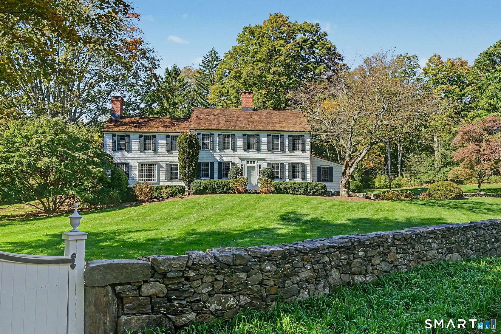 2.73 Acres of Land with Home for Sale in Weston, Connecticut
