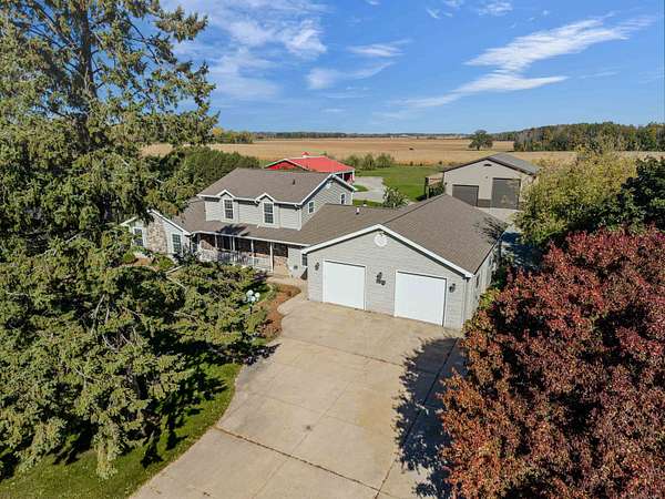 2.52 Acres of Land with Home for Sale in Seymour, Wisconsin