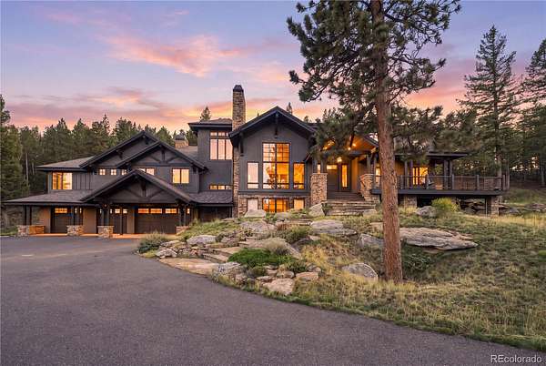 8.47 Acres of Land with Home for Sale in Evergreen, Colorado