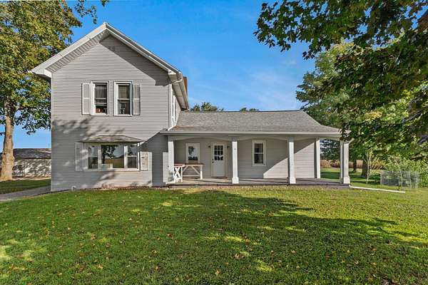3 Acres of Land with Home for Sale in Litchfield, Michigan