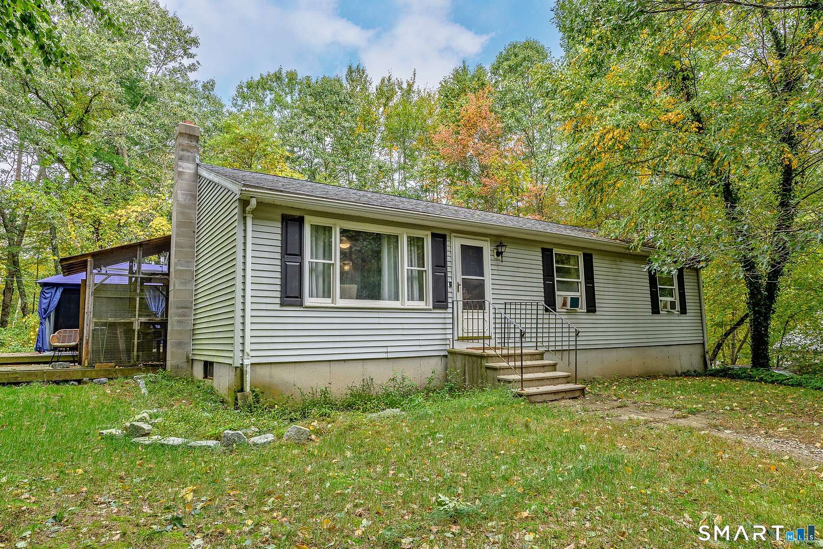 2 Acres of Land with Home for Sale in Thompson, Connecticut