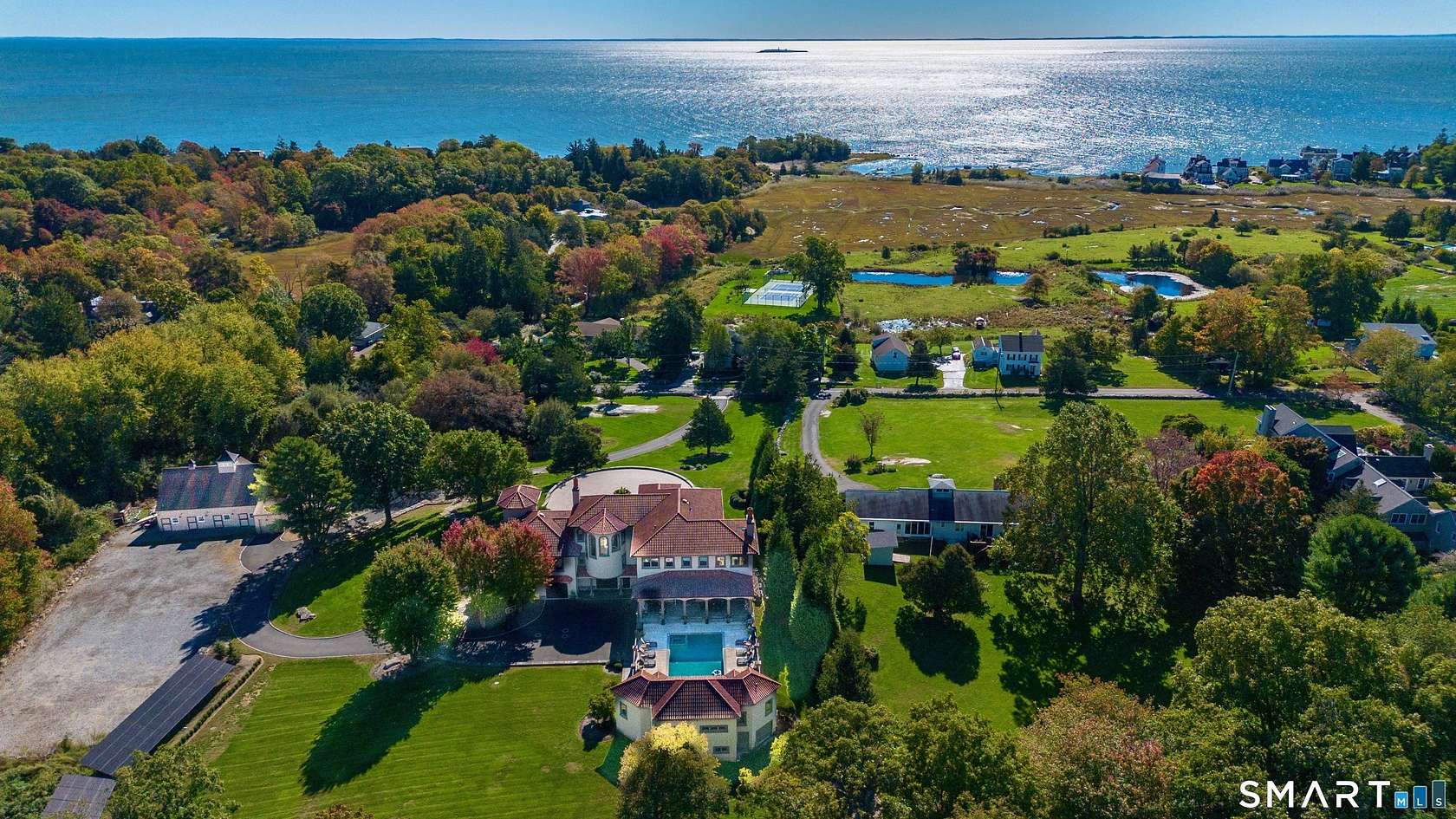 5.67 Acres of Land with Home for Sale in Guilford, Connecticut