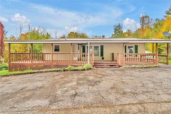 4.44 Acres of Land with Home for Sale in Hancock, New York
